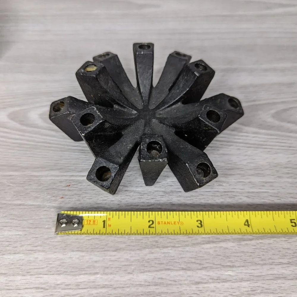 Vintage 1969 Hallmark Danish Taper Candleholder